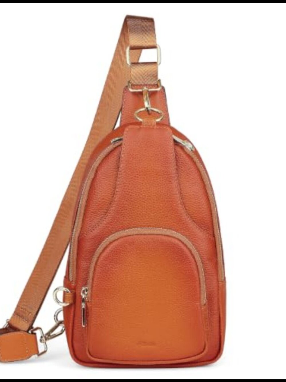 Genuine Leather Anti Theft Sling Bag RFID Crossbody Waist Pack Women